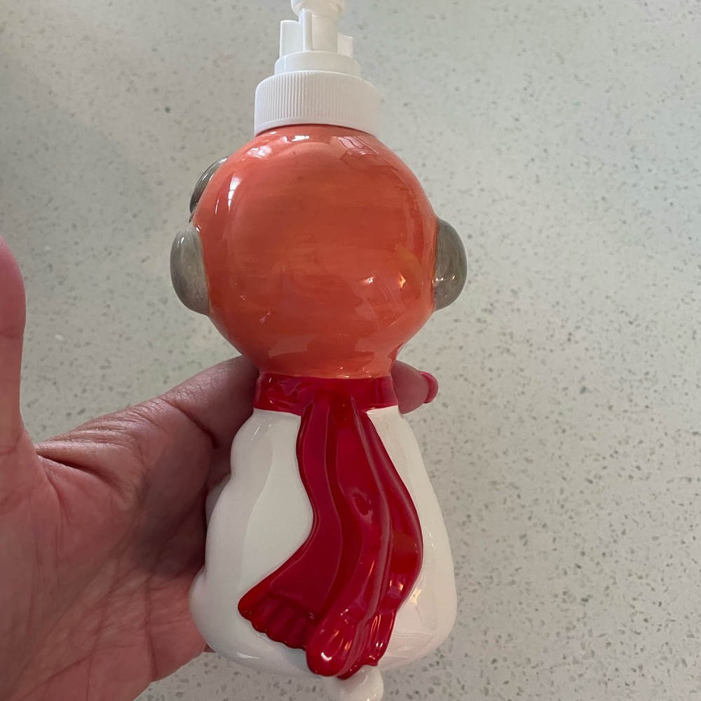 Vintage Snoopy Red Baron Ceramic Soap/Lotion Dispenser. - Picture 3 of 6